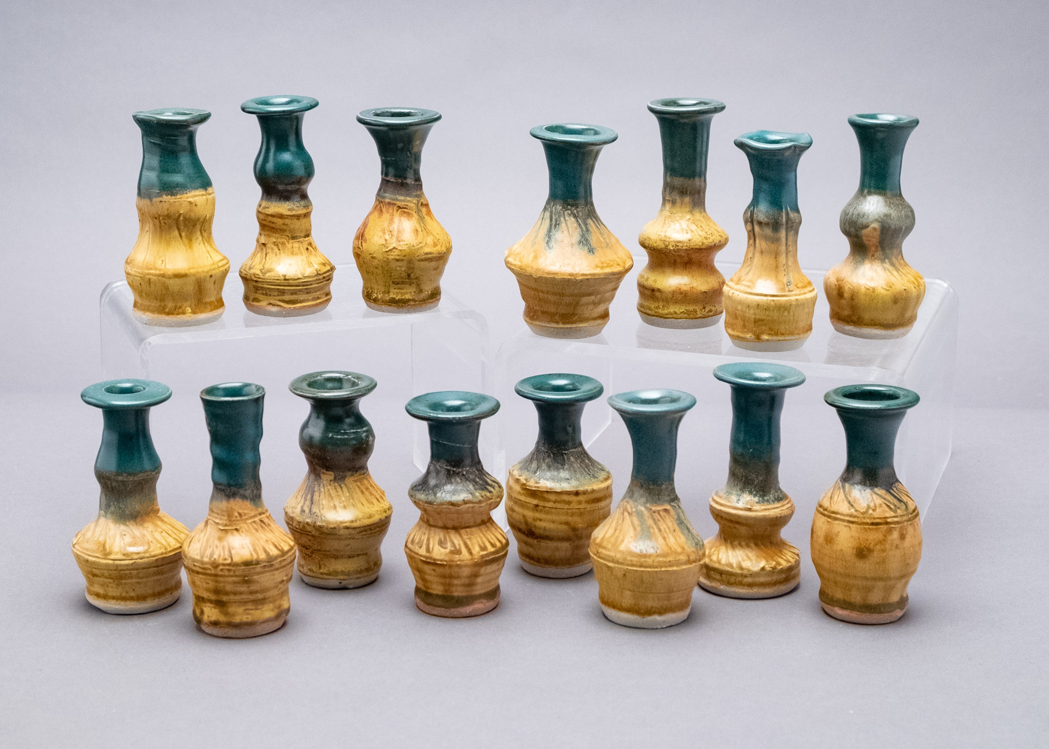 Barron Teal & Cinnamon Yellow Treasure