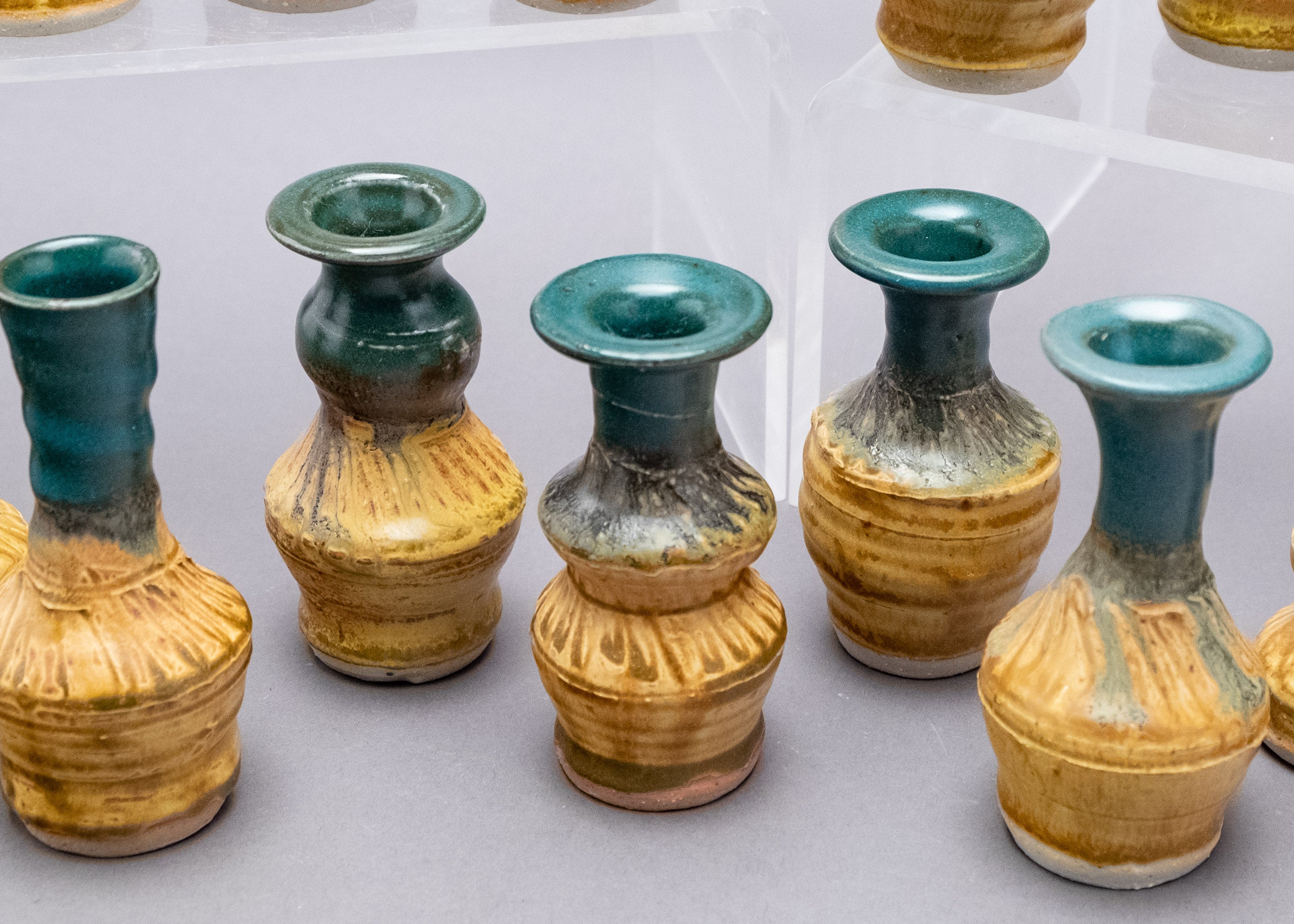 Barron Teal & Cinnamon Yellow Treasure