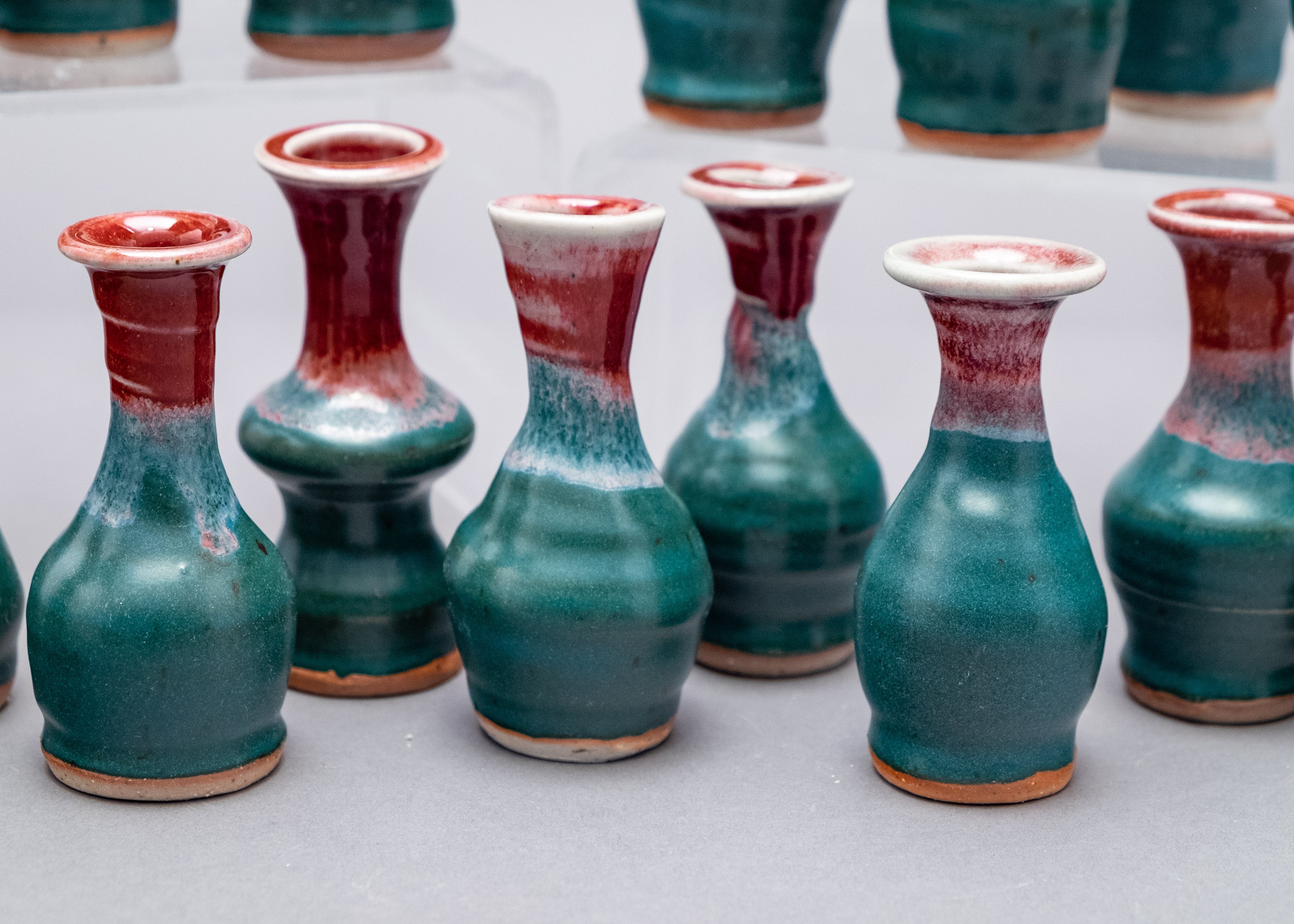 Copper Red and Barron Teal Treasure