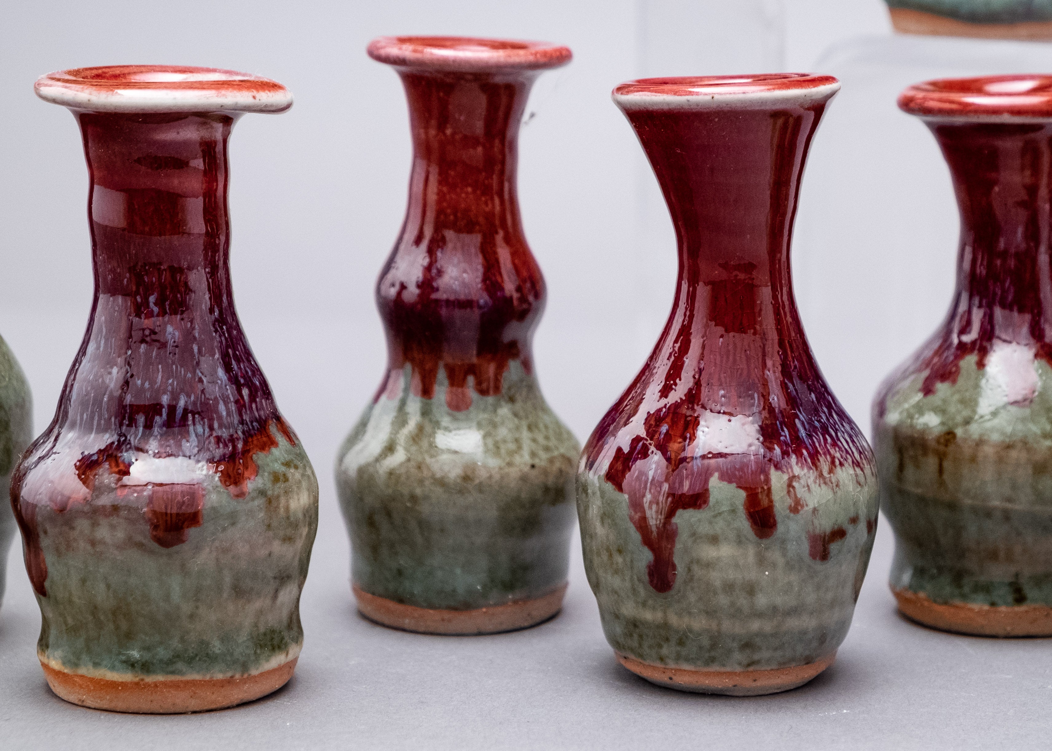 Copper Red & Grey Celadon Treasure