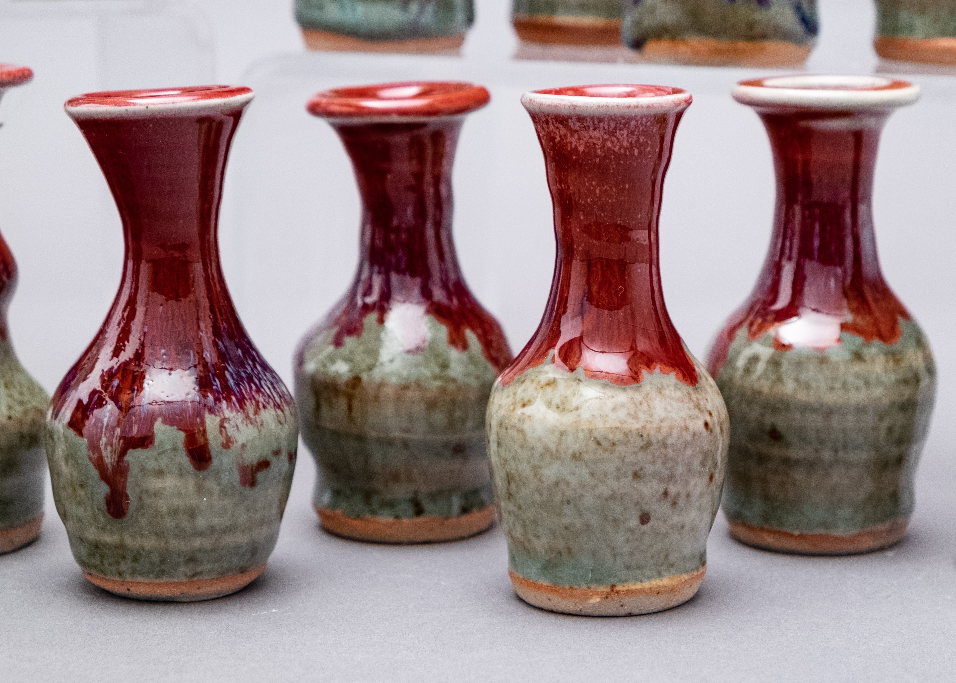 Copper Red & Grey Celadon Treasure