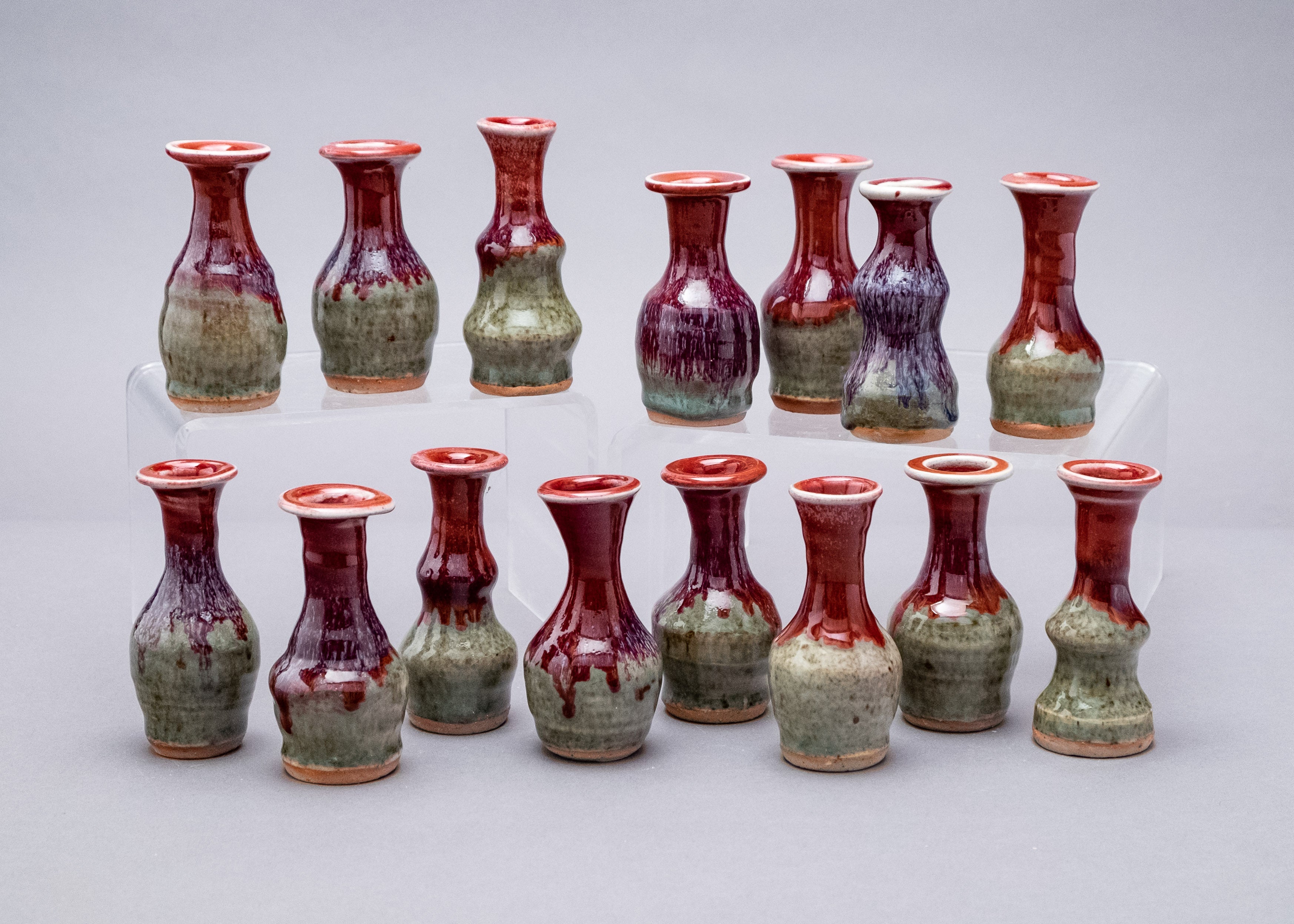 Copper Red & Grey Celadon Treasure