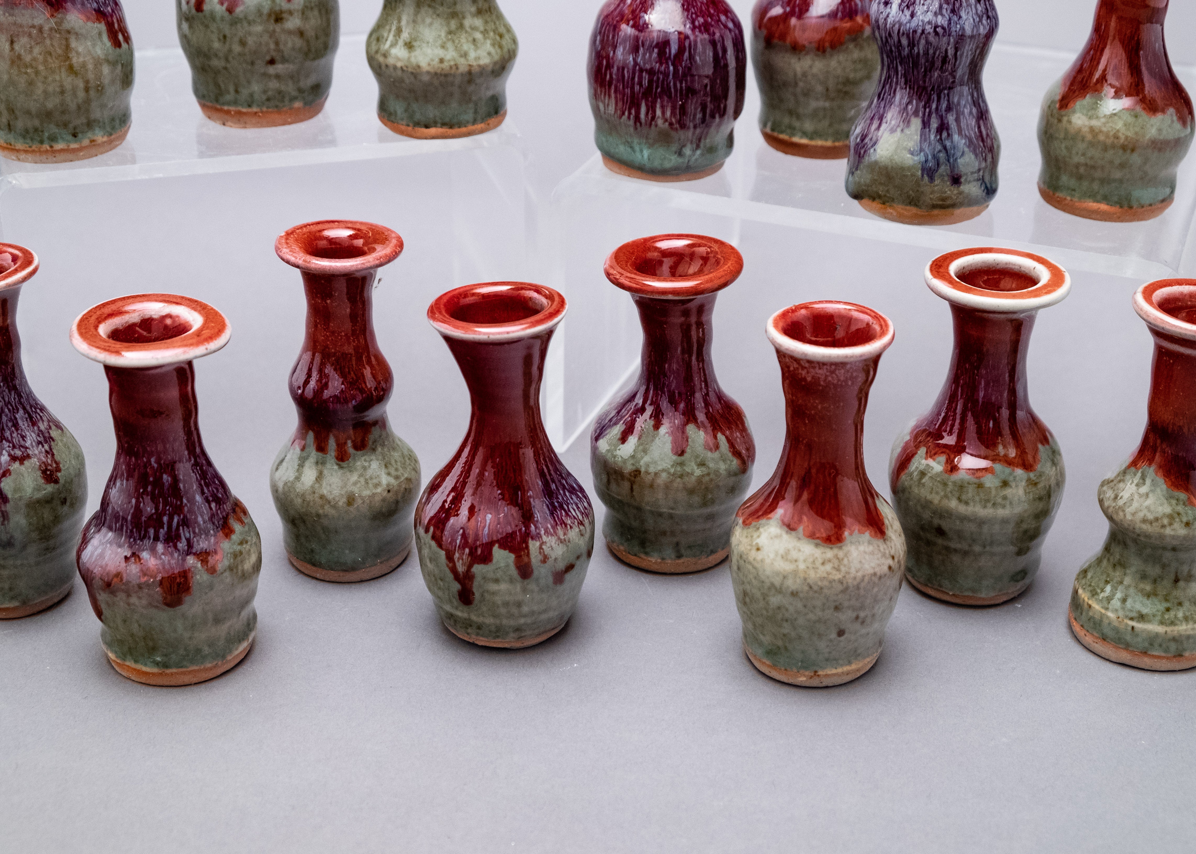 Copper Red & Grey Celadon Treasure