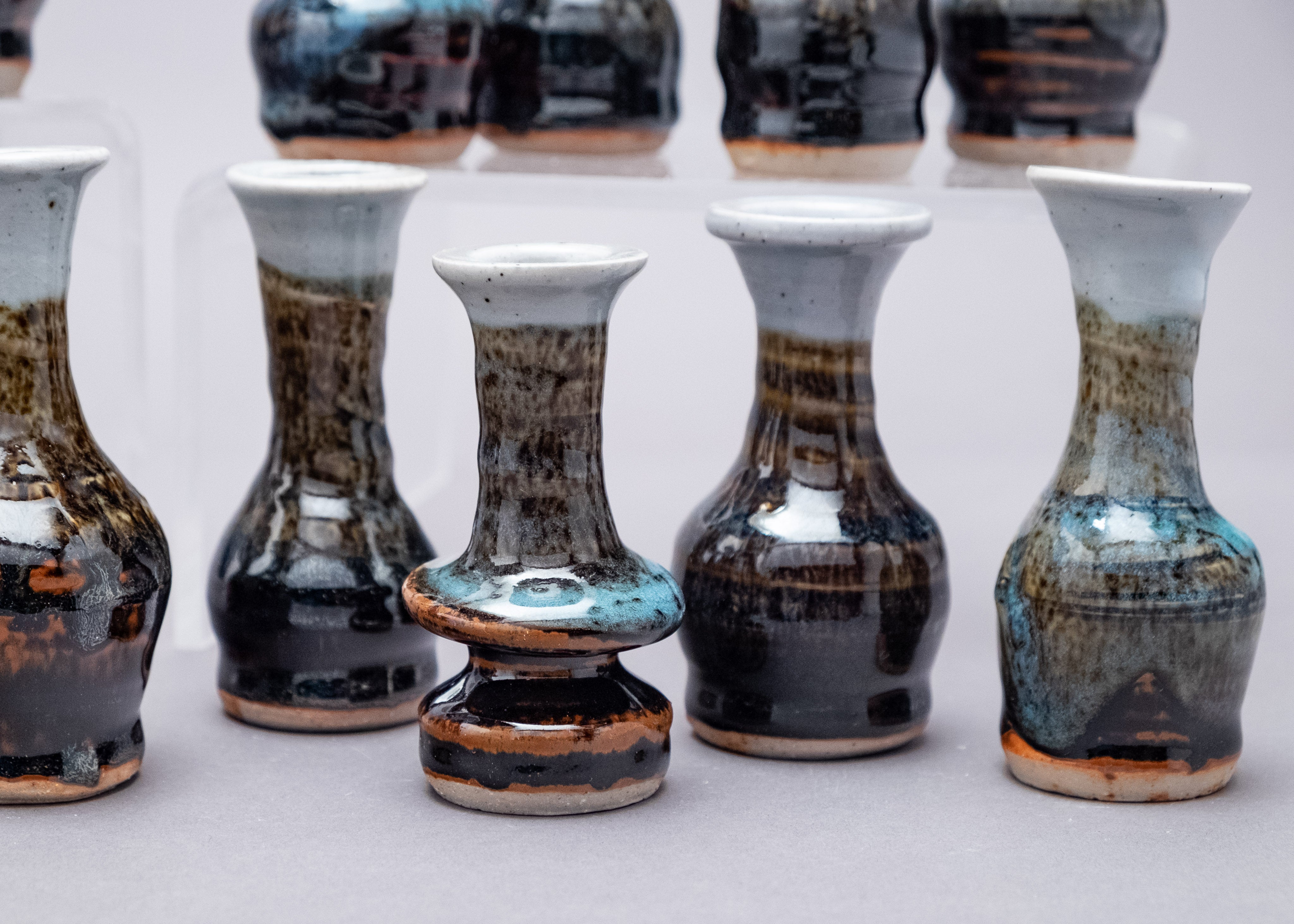 Electric Chun & Peach Back Tenmoku Treasure