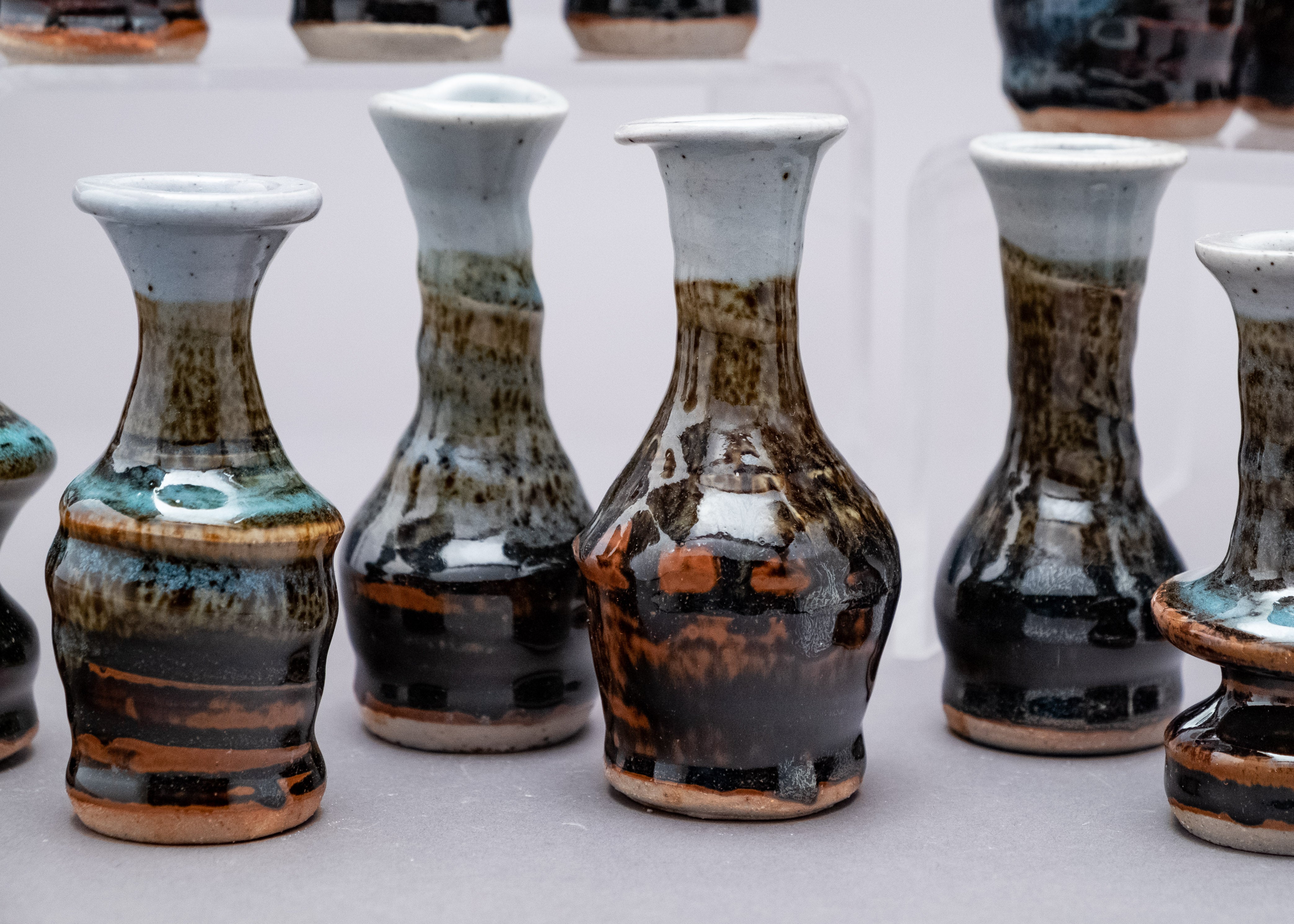 Electric Chun & Peach Back Tenmoku Treasure