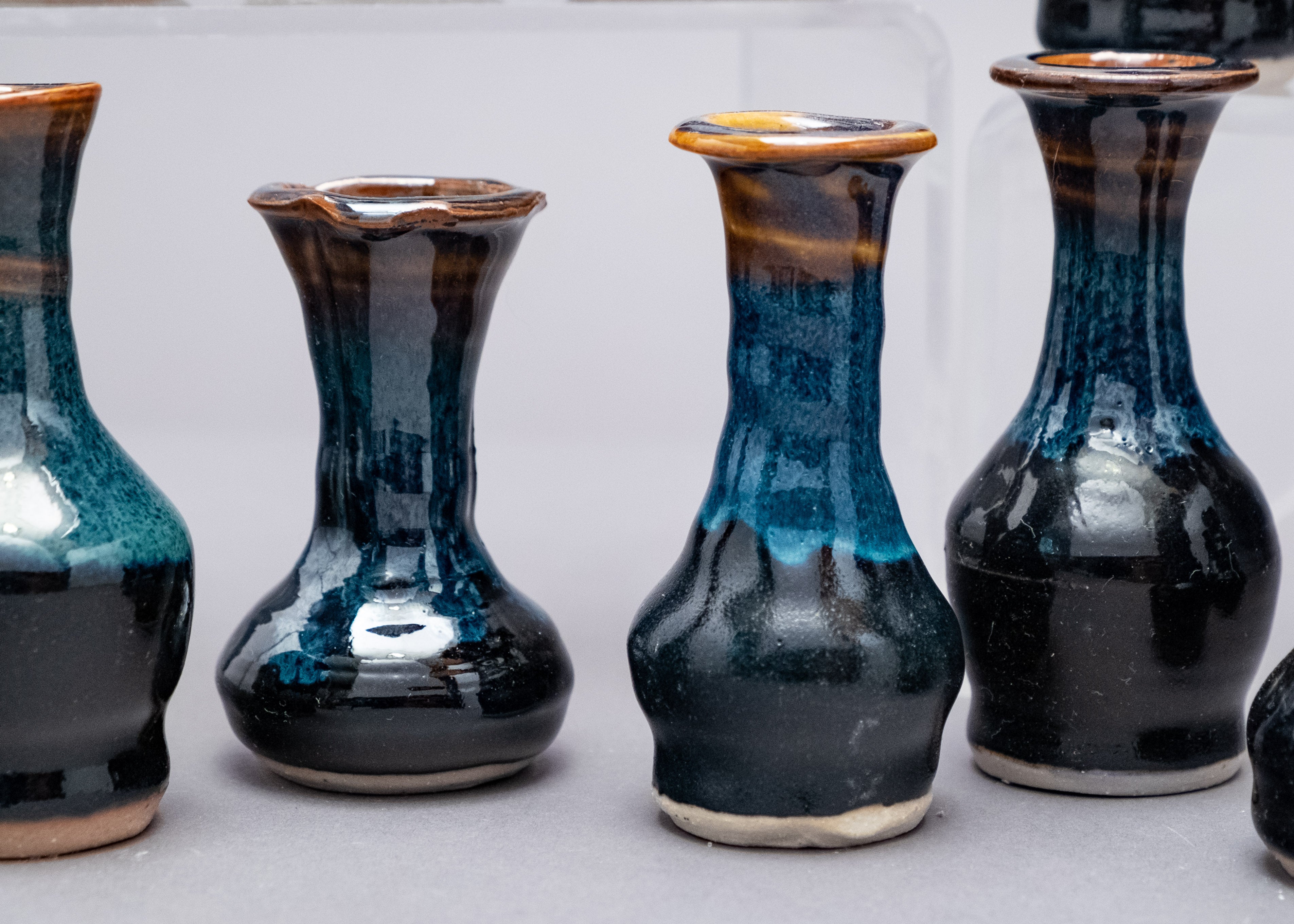 Leach Blue & Gloss Black Treasure