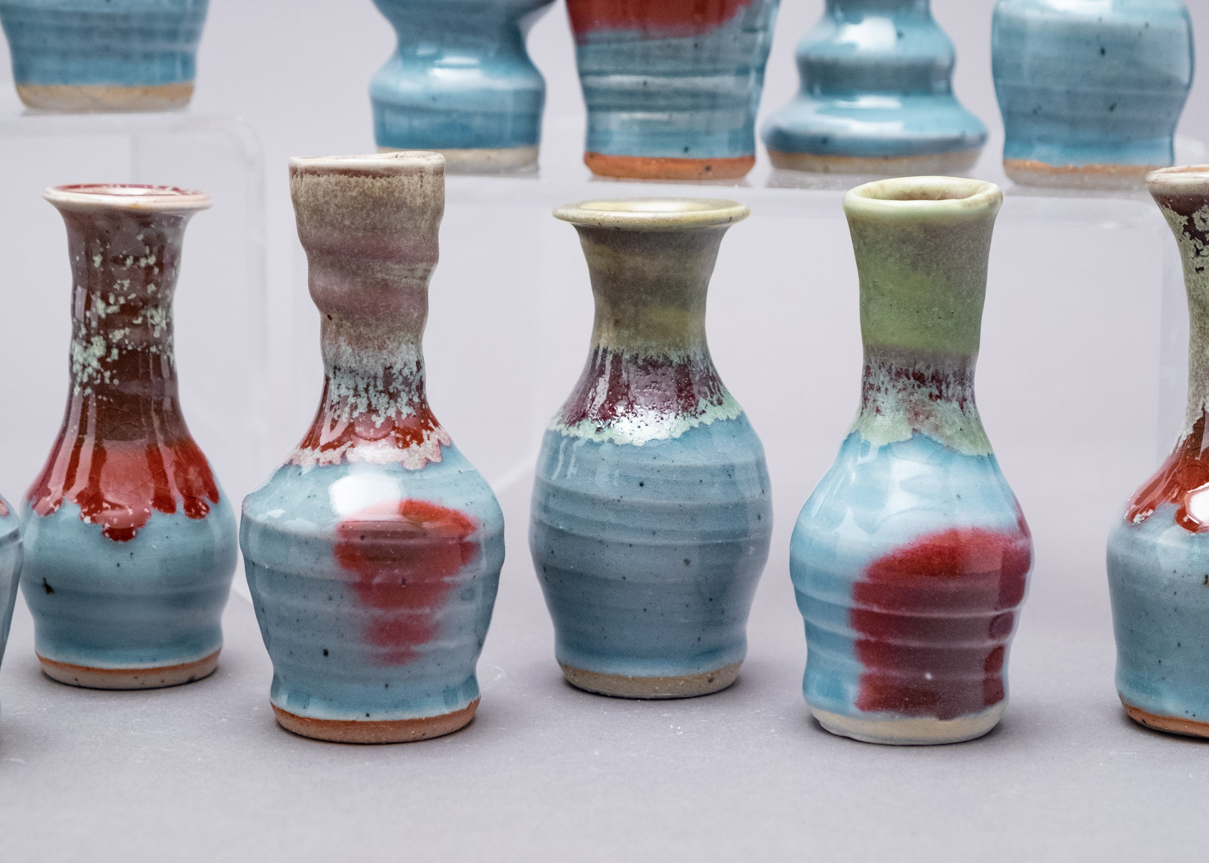 Titanium Crystal & Ice Blue Celadon Treasure