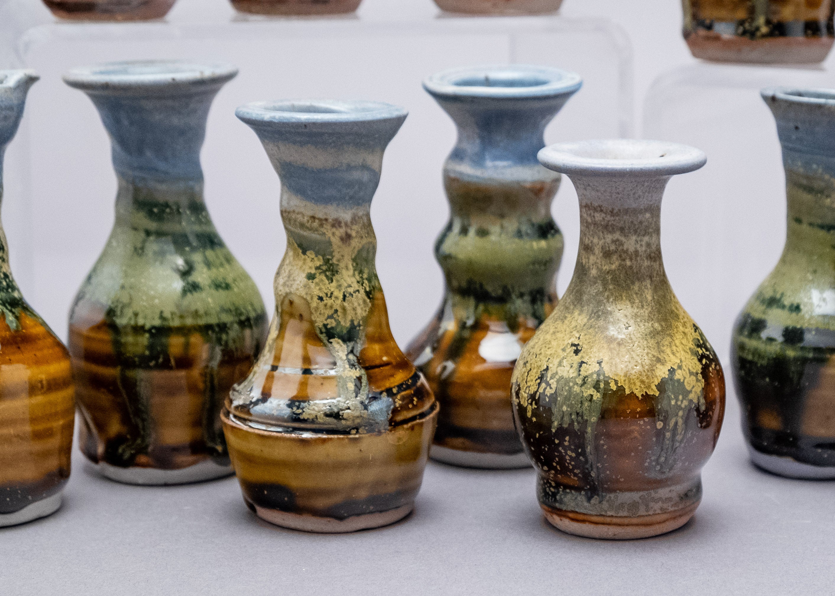 Violet Eggshell & Honey Amber Treasure