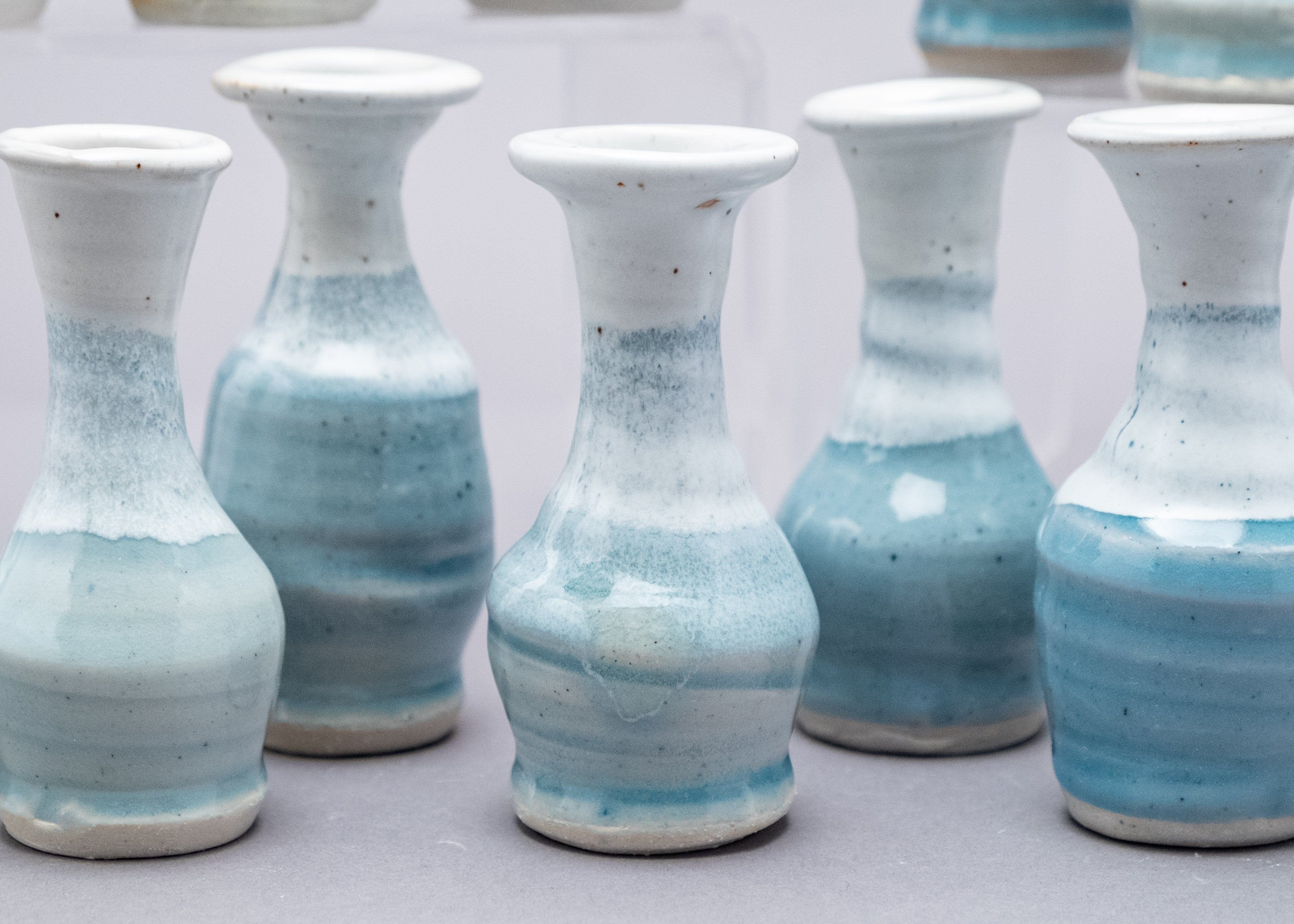 Waxy White & Ice Blue Celadon Treasure