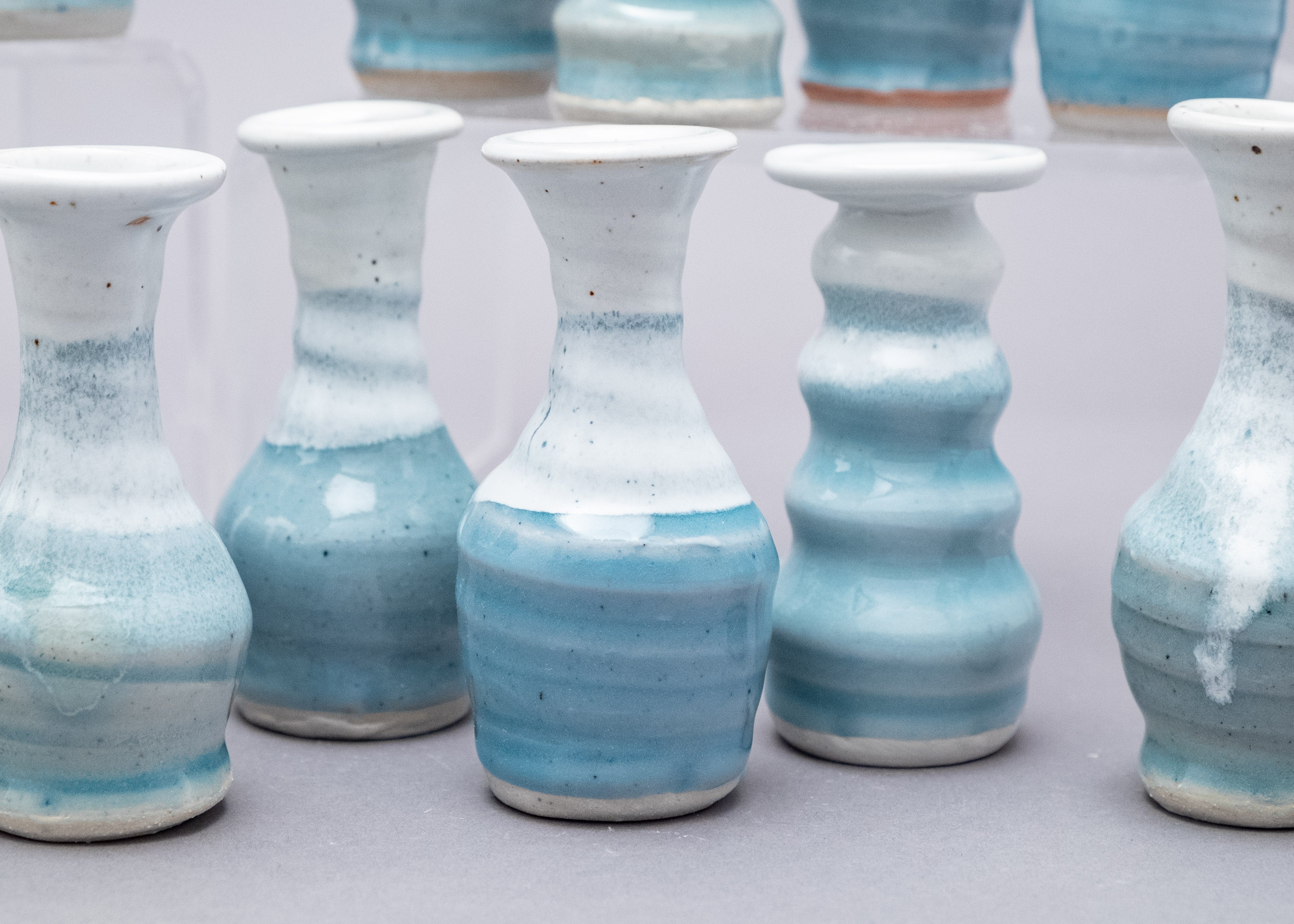 Waxy White & Ice Blue Celadon Treasure