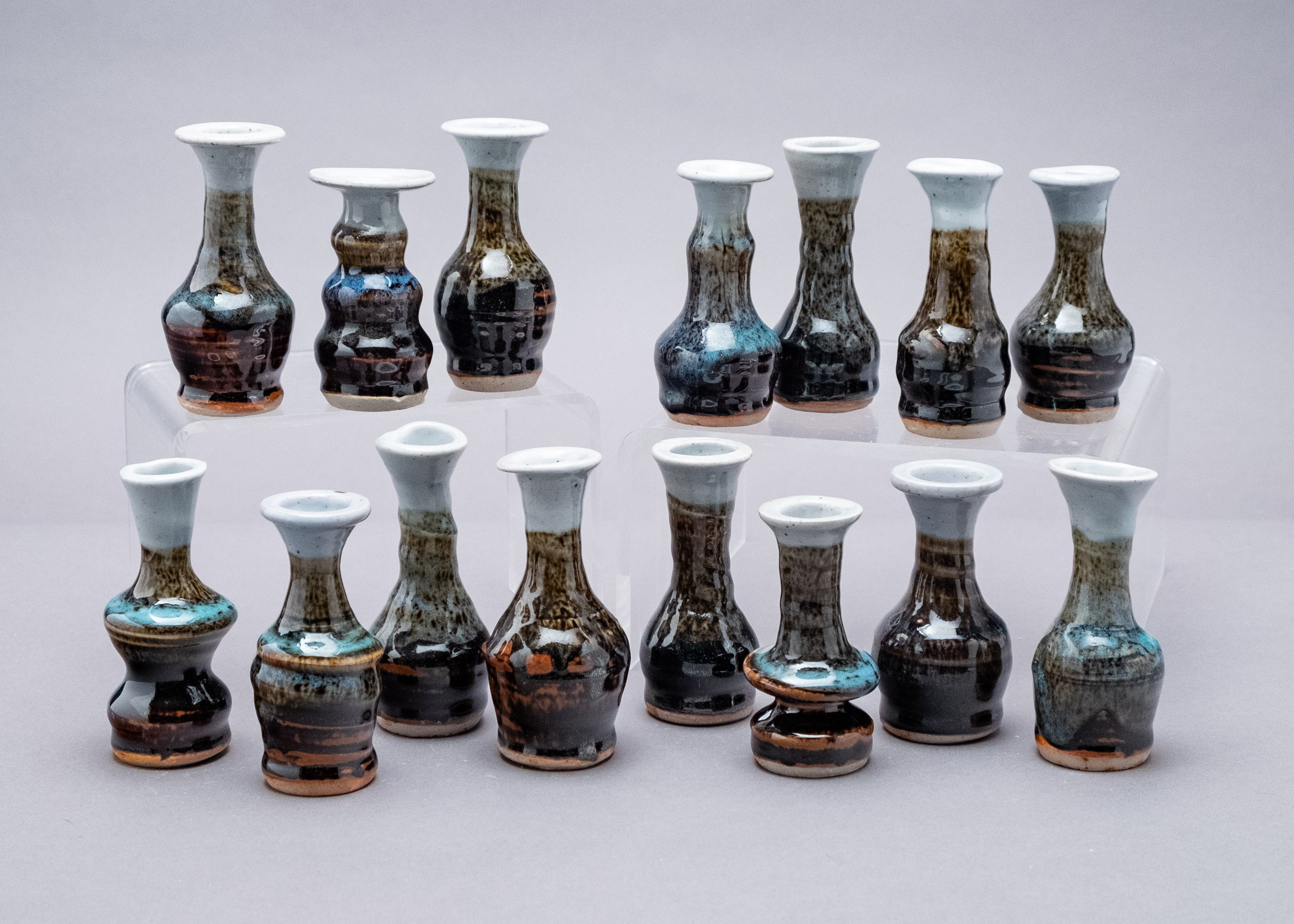 Electric Chun & Peach Back Tenmoku Treasure