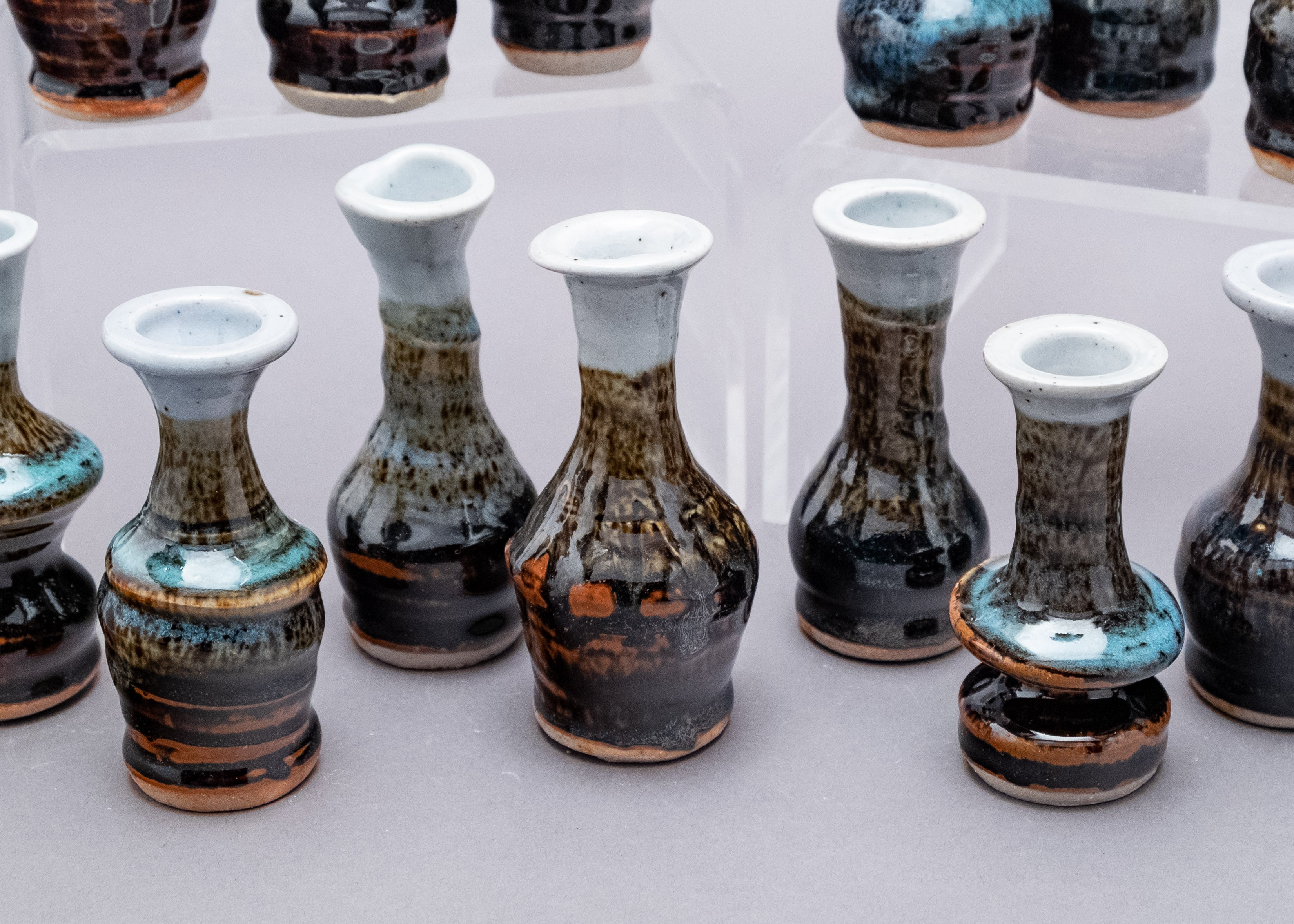 Electric Chun & Peach Back Tenmoku Treasure