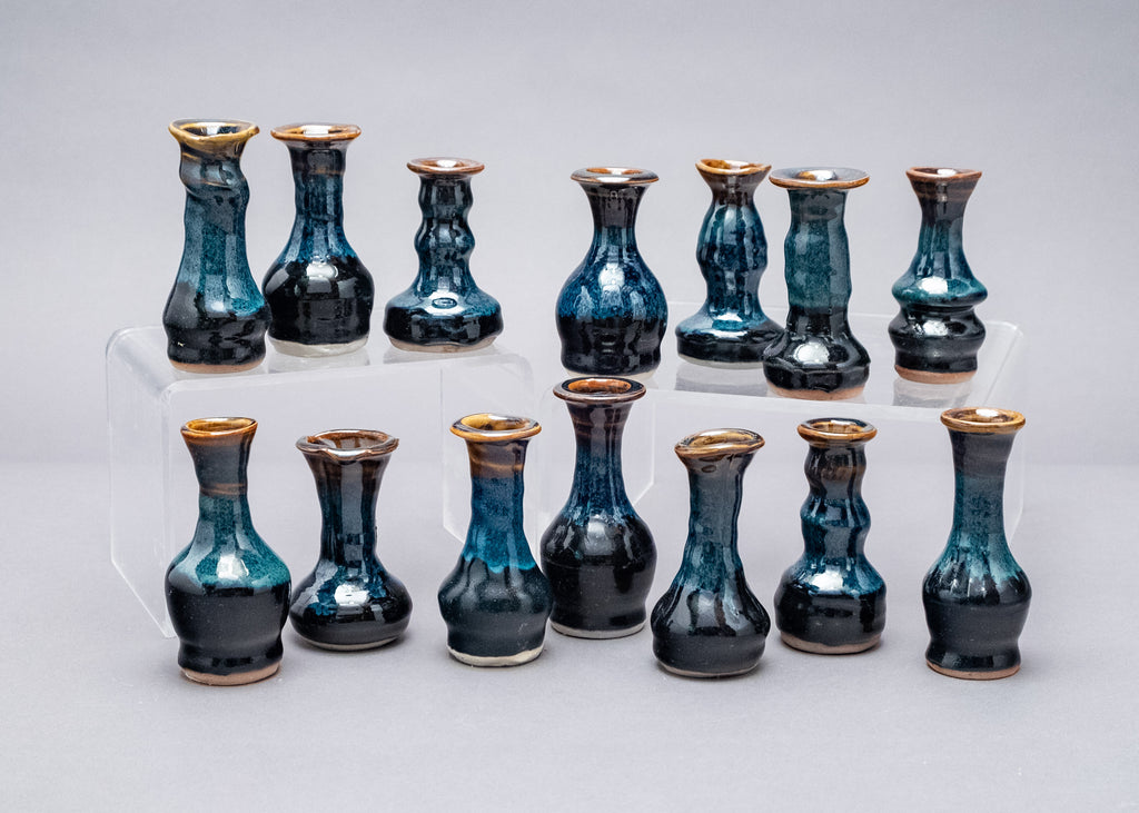 Leach Blue & Gloss Black Treasure