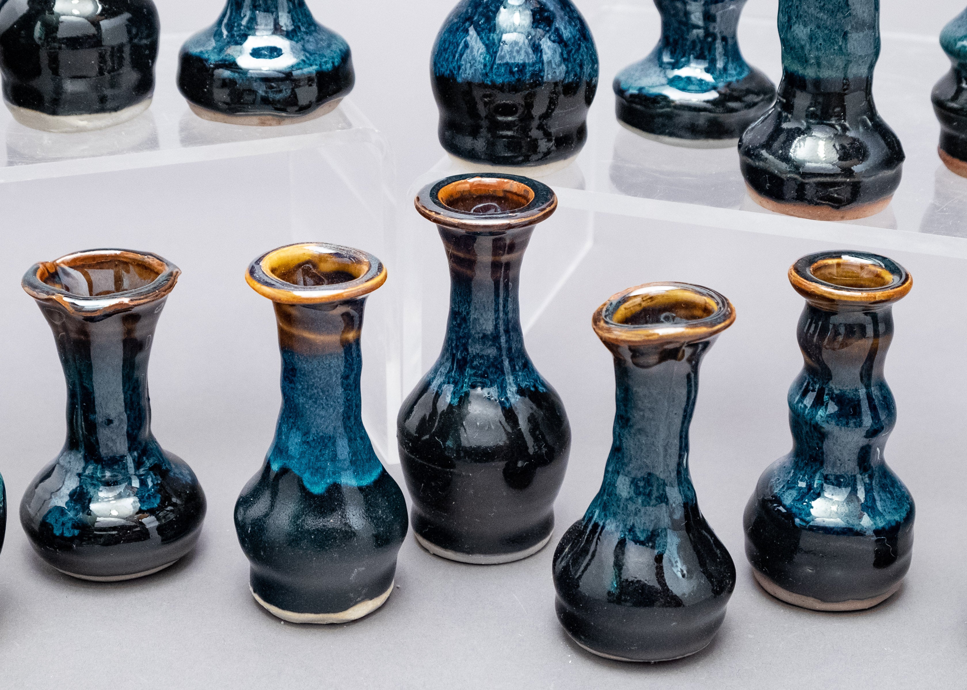 Leach Blue & Gloss Black Treasure