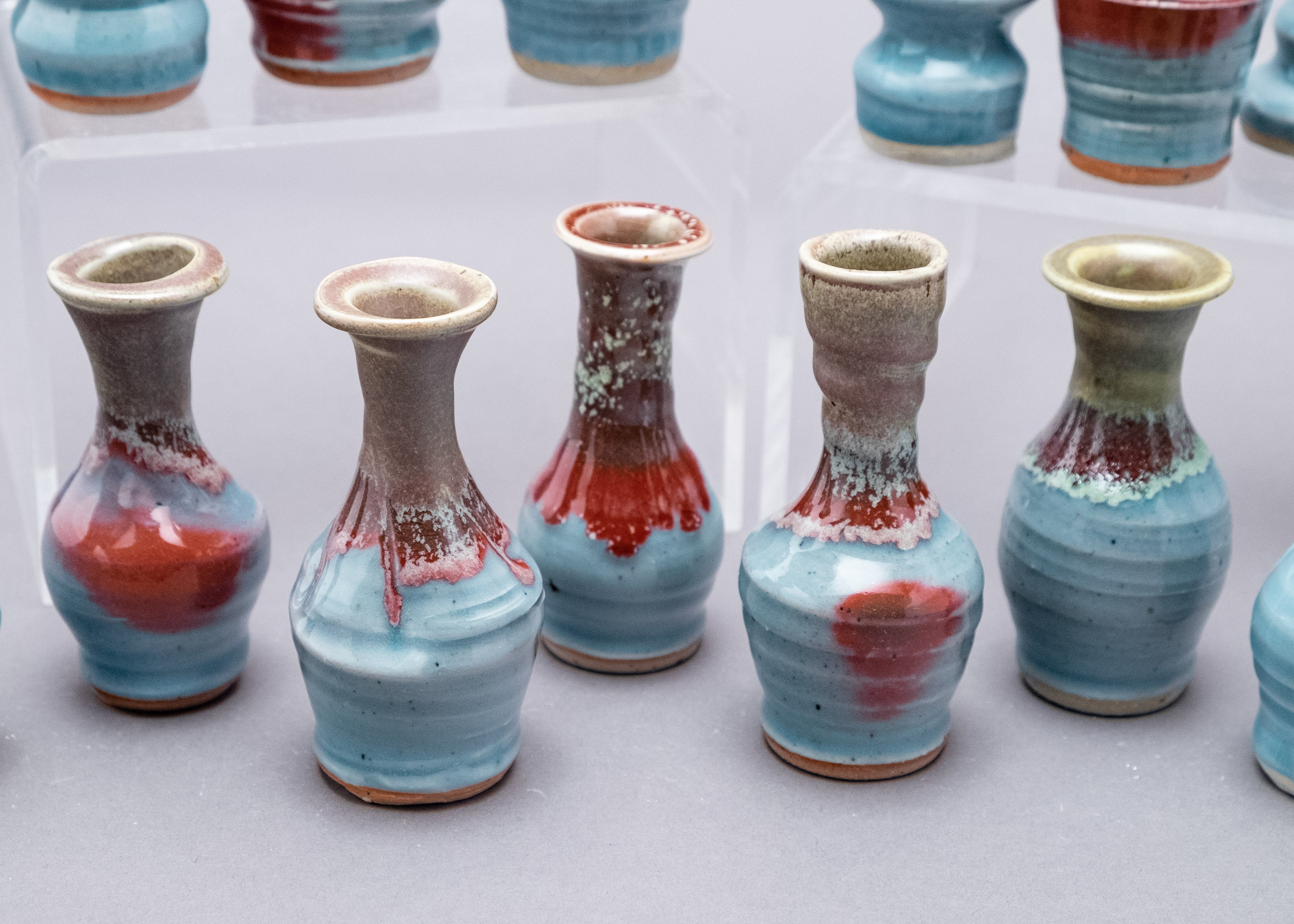 Titanium Crystal & Ice Blue Celadon Treasure