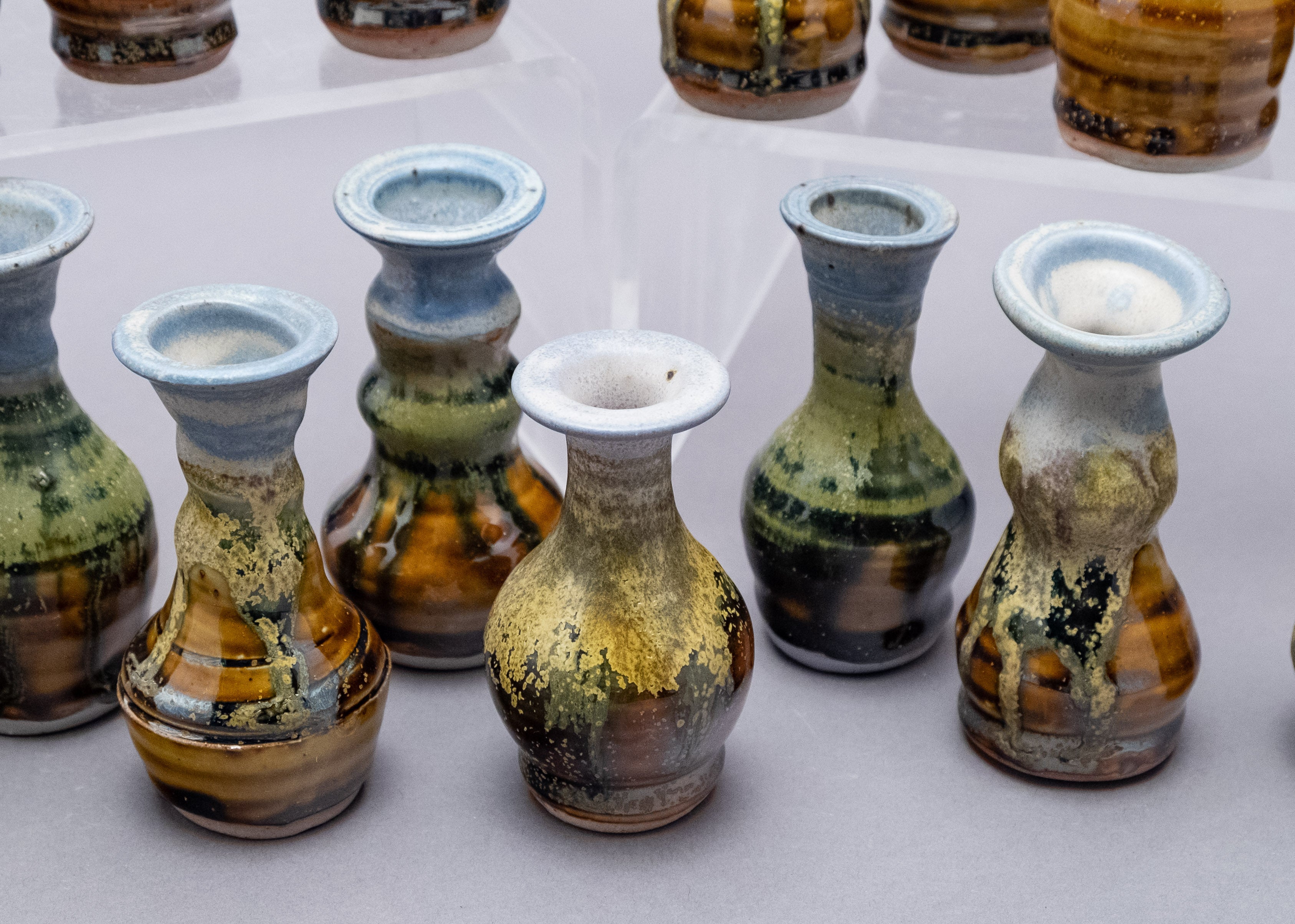 Violet Eggshell & Honey Amber Treasure