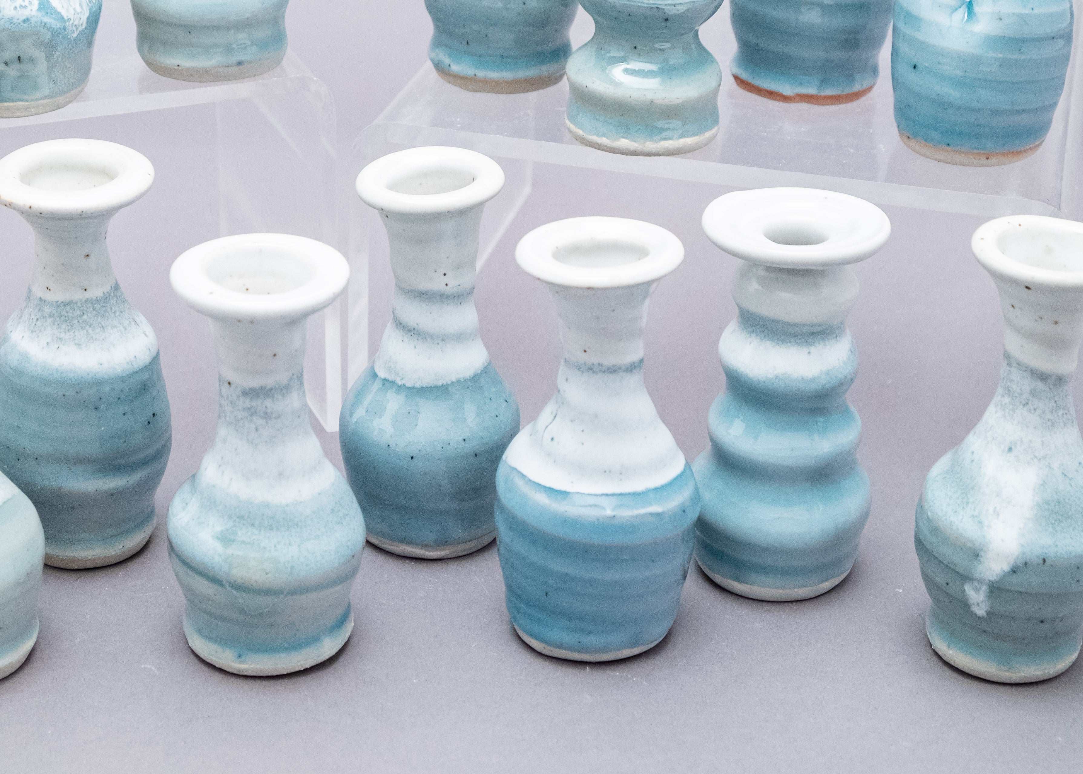 Waxy White & Ice Blue Celadon Treasure